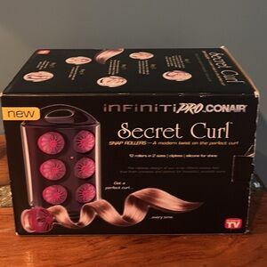 InfinitiPRO by Conair Secret Curl Snap Rollers NEW